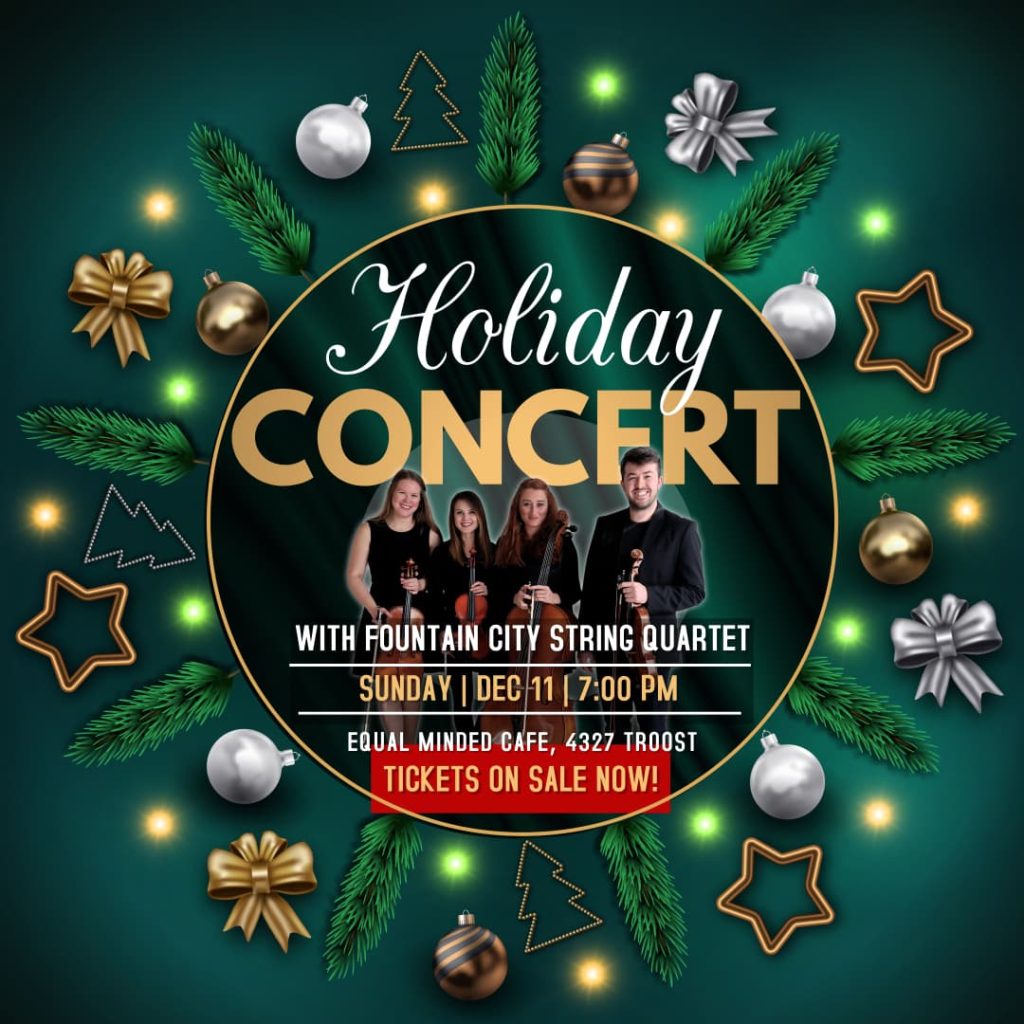 Holiday Favorites with Fountain City String Quartet